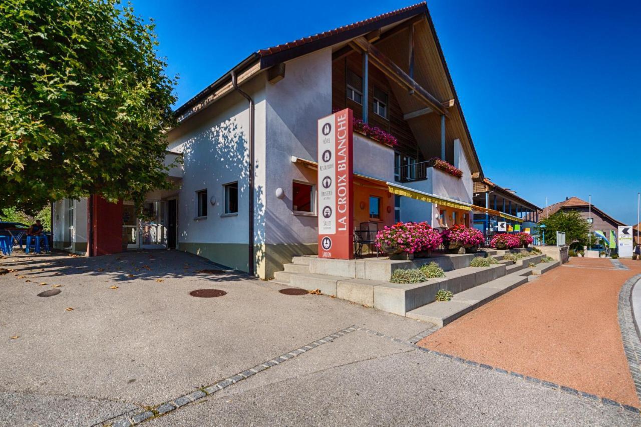 Hôtel la Croix Blanche Hauterive (Fribourg) Exterior foto