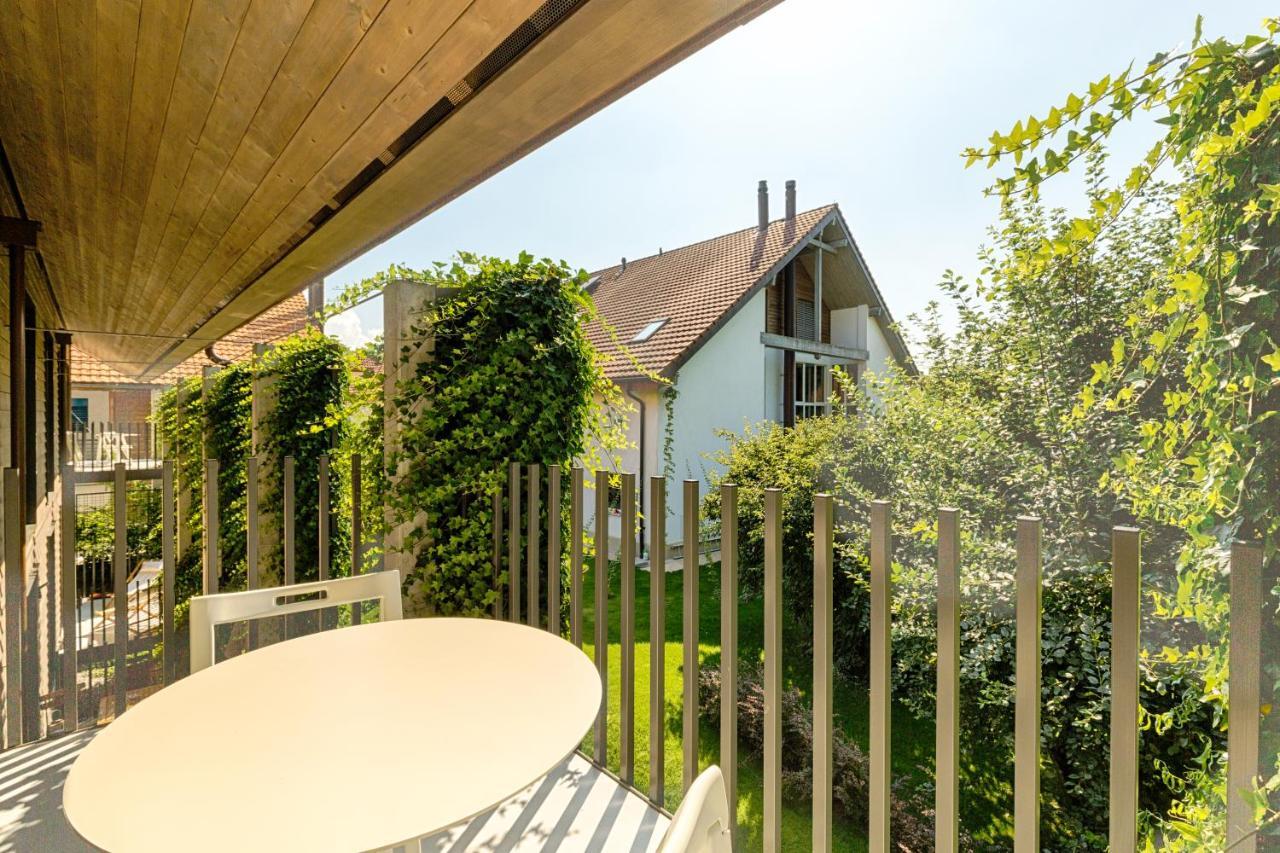 Hôtel la Croix Blanche Hauterive (Fribourg) Exterior foto